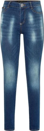 Philipp Plein Skinny Jeans - Dames - Skinny Jeans - Blauw - W27 - Jeans