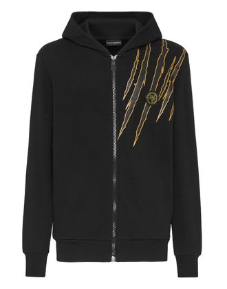 Plein Sport Sweatjack Met Capuchon Scratch
