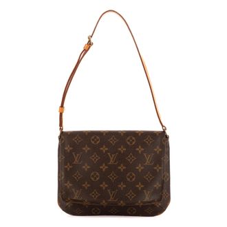 Louis Vuitton Pre-owned Womens Musette Tango Crossbody - Brown - One Size