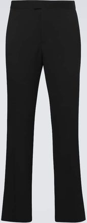 Burberry Pantaloni da smoking in lana grain de poudre