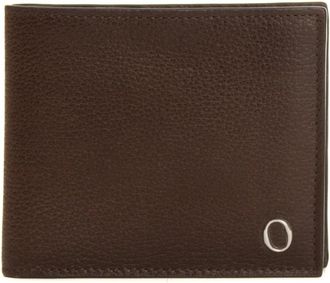Orciani Chevrette Woven Wallet - Heren - Portefeuilles - Bruin - ONE Size - Leer - Accessoires
