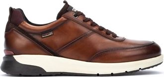Pikolinos Cordoba Vetersneaker - Heren - Sneakers - Bruin - 45 EU - Leer - Schoenen