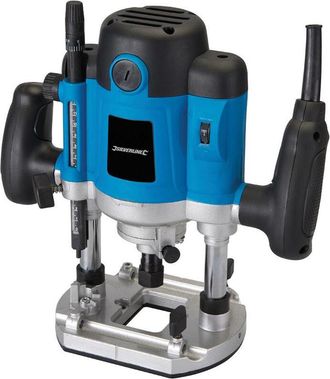 Silverline Fresatrice a tuffo da 1/2 1500W con accessori