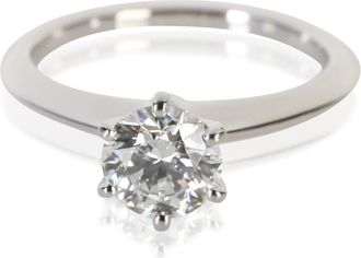 Tiffany & Co. Pre-Owned Tiffany & Co. 0.92 ct Round Brilliant Diamond Engagement Ring