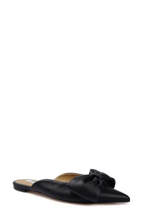 Zigi Soho Mane Bow Mule in Black at Nordstrom, Size 10