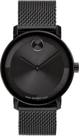Movado Bold Quartz Black Dial Mens Watch 3601072