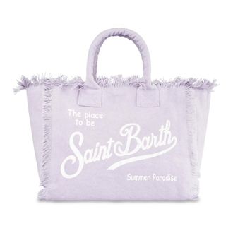 MC2 Saint Barth Tote Bags, female, Purple, Size: ONE SIZE Vanity Shoulder Bag 24
