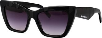 Karl Lagerfeld Zonnebrillen - Dames - Zonnebrillen - Zwart - 54 MM - Accessoires