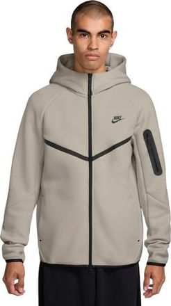 Nike Mens Tech Fleece Full-Zip Windrunner Hoodie - Beige/Black Size 3XL