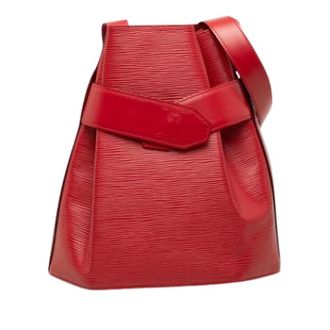 Louis Vuitton Pre-owned Bucket Bags, female, Red, Size: ONE SIZE Pre-owned Epi Sac D Epaule
