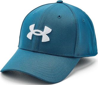 Under Armour Blitzing Mens Hat Caps Wham Blue/White : XL-2XL, Polyester