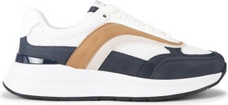 Kurt Geiger Mens Jax Sneakers - Navy - Size UK 11