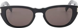 Saint Laurent SL 28 Zonnebril - Heren - Zonnebrillen - Zwart - ONE Size - Accessoires