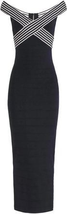 Elisabetta Franchi Dames, Jurken, Zwart, Maat: 2XL Viscose