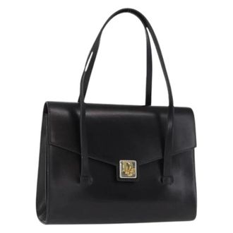 Dior Pre-owned Handbags, female, Black, Size: ONE SIZE Pre-owned Vintage Hand Bag