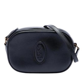 Saint Laurent Pre-owned Crossbody Bag - Dames - Pre-owned - Zwart - Maat: ONE Size Leer