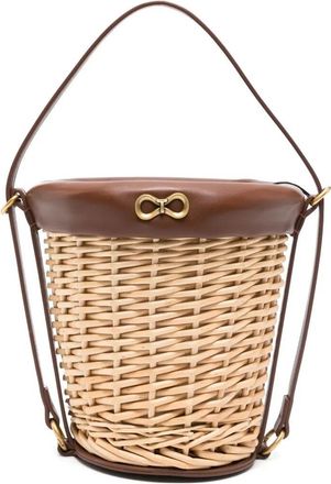 Twin-Set Straw Satchel