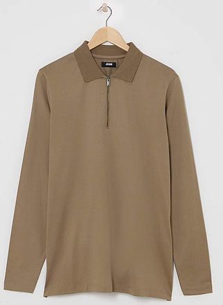Jacamo Premium 100% Mercerised Zip Polo