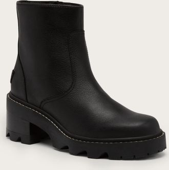 Sorel Womens Joan Now Zip Bootie In Black/ Black