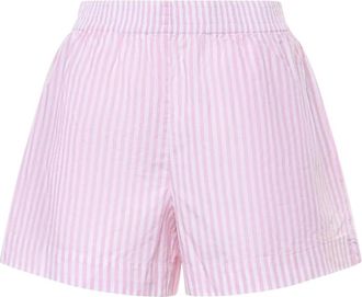 Saint Barth Korte Broeken, Dames, Roze, L, Katoen, Meave Shorts