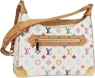 Louis Vuitton Pre-owned Vintage Monogram Multicolor Schoudertas - Dames - Vintage Schoudertas - Veelkleurig - ONE Size - Leer - Vintage