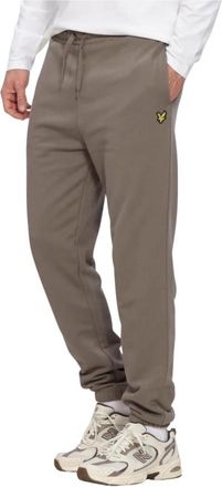 Lyle & Scott Slim Sweatpant - Heren - Sweatpants - Bruin - M - Katoen - Broeken