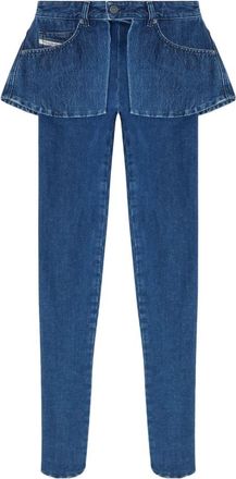 Diesel D-Spika Skinny Jeans - Jeans - Mujer - Azul - XS