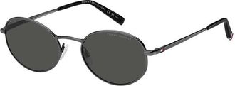 Tommy Hilfiger TH 2219/S KJ1/IR Mens Sunglasses Grey Size 55