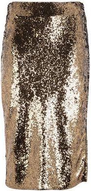 Michael Kors FITTED SEQUINED SKIRT