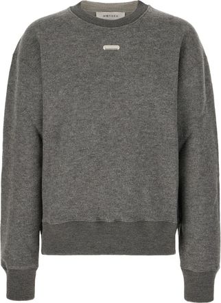 Alexander McQueen Alexander Mcqueen Mens Wool Blend Cozy Sweater - Grey - Size Medium