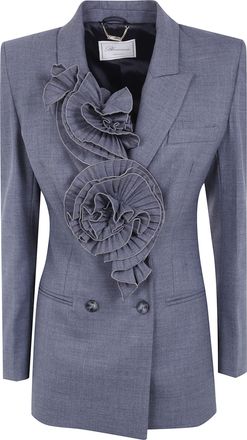 Blumarine Jacket Wool Blend Wool Blend Jacket