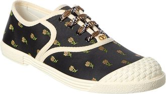 Valentino Bay By Bay Floral Canvas Sneaker