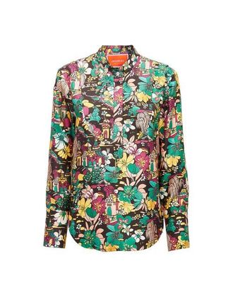 La DoubleJ Portofino Shirt in Temples Multicolor at Nordstrom, Size X-Small It