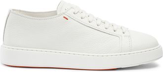 Santoni Bottalata Leather Sneakers
