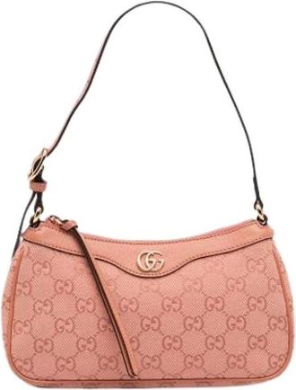 Gucci Borsa a spalla Pre-owned in tela - - Pre-owned - Donna - Rosa - ONE SIZE