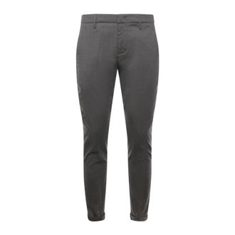 Dondup Slim-fit Trousers - male - Dondup - Slim-fit Trousers - Gray - W36 - Trousers