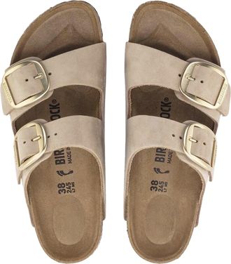 Birkenstock Arizona Big Buckle Sandcastle Slides
