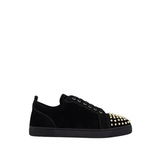 Christian Louboutin Louis Junior Spikes - male - Christian Louboutin - Sneakers - Black - 6 UK - Shoes
