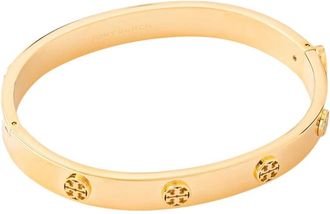 Tory Burch Icon Hinge Armband - Dames - Armbanden - Geel - S - Accessoires