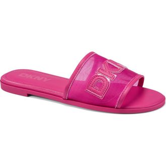 DKNY Wren Slide Sandal in Hot Pink at Nordstrom, Size 8.5