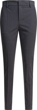 Alexander McQueen Alexander Mcqueen Womens Grey Wool Pants - Size EU 40 (Womens)