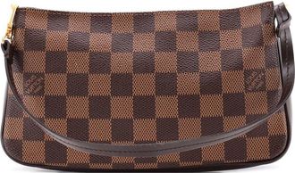 Louis Vuitton Brown Damier Navona Pochette Accessoires (Authentic Pre-Loved)