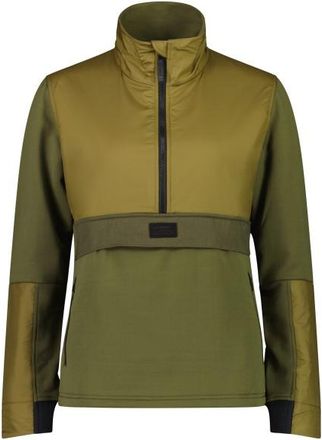 Mons Royale Decade Mid Pullover Fleecepullover für Damen | oliv