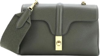 Celine Soft 16 Bag Grainy Calfskin Teen shoulder bag - Groen