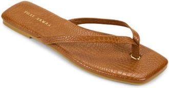 Yosi Samra Mercer Flip Flop in Whiskey at Nordstrom, Size 11