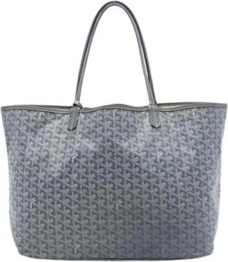 Goyard Pre-owned Tote Bags, female, Gray, Size: ONE SIZE Pre-owned The Saint Louis GM
