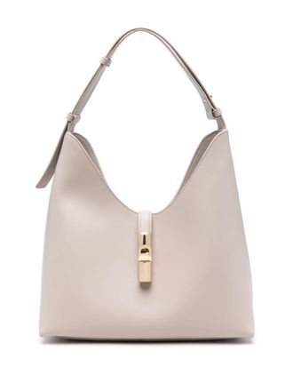 Furla Medium Goccia shopper met draaislot - Beige