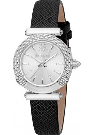 Just Cavalli Womens JC1L332L0315 Ladies Animalier Mistero Snake Watch - Silver - One Size
