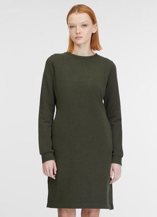 Ragwear Sweatkleid RAGWEAR MELORA, Damen, Gr. S (36), N-Gr, gr&uuml;n (schwarz olive), Sweatware, Obermaterial: 70% Baumwolle, 30% Polyester, unifarben, Rundhals, 