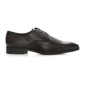 HUGO BOSS Klassieke veterschoenen van leer - Heren - Nette schoenen - Bruin - 45 EU - Leer - Schoenen
